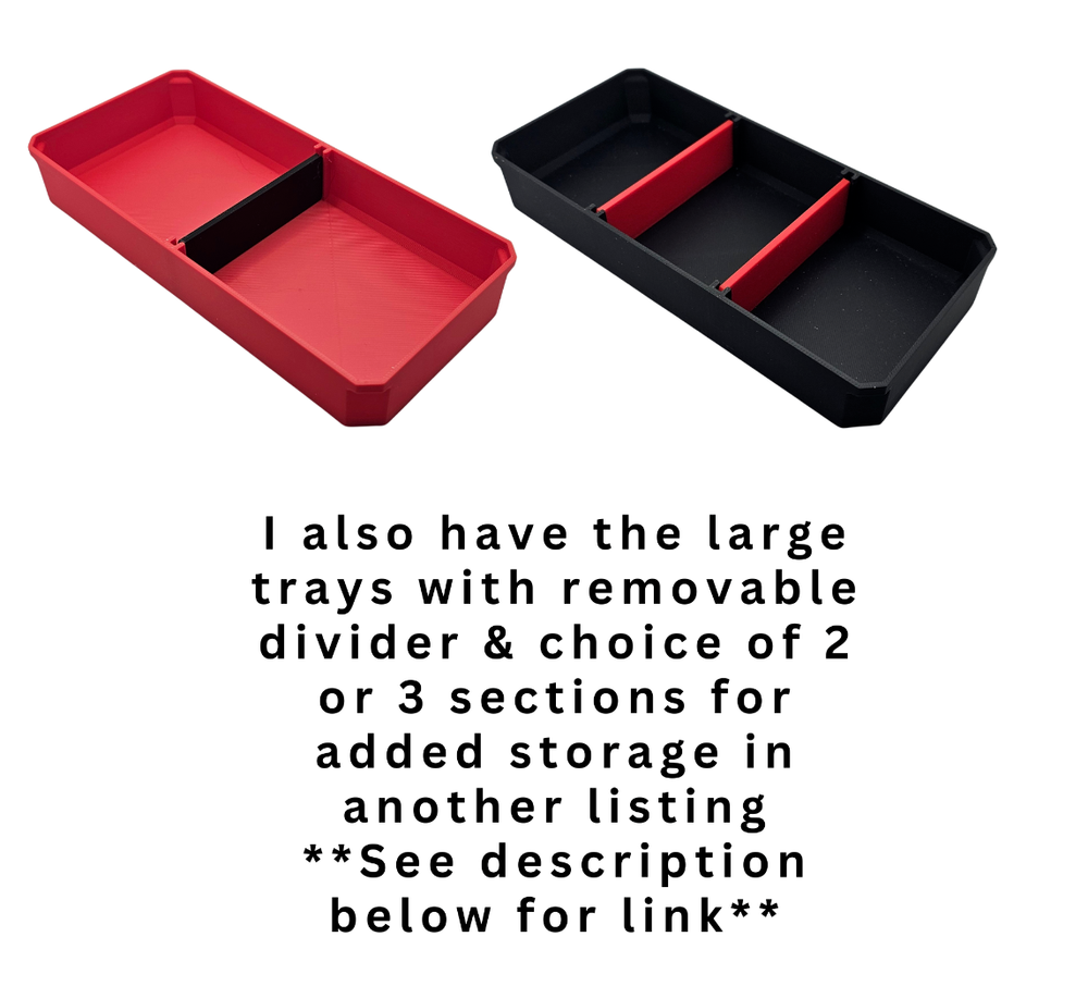 Milwaukee Packout Organizer SMALL TRAY nesting BIN INSERT W/Removable Divider