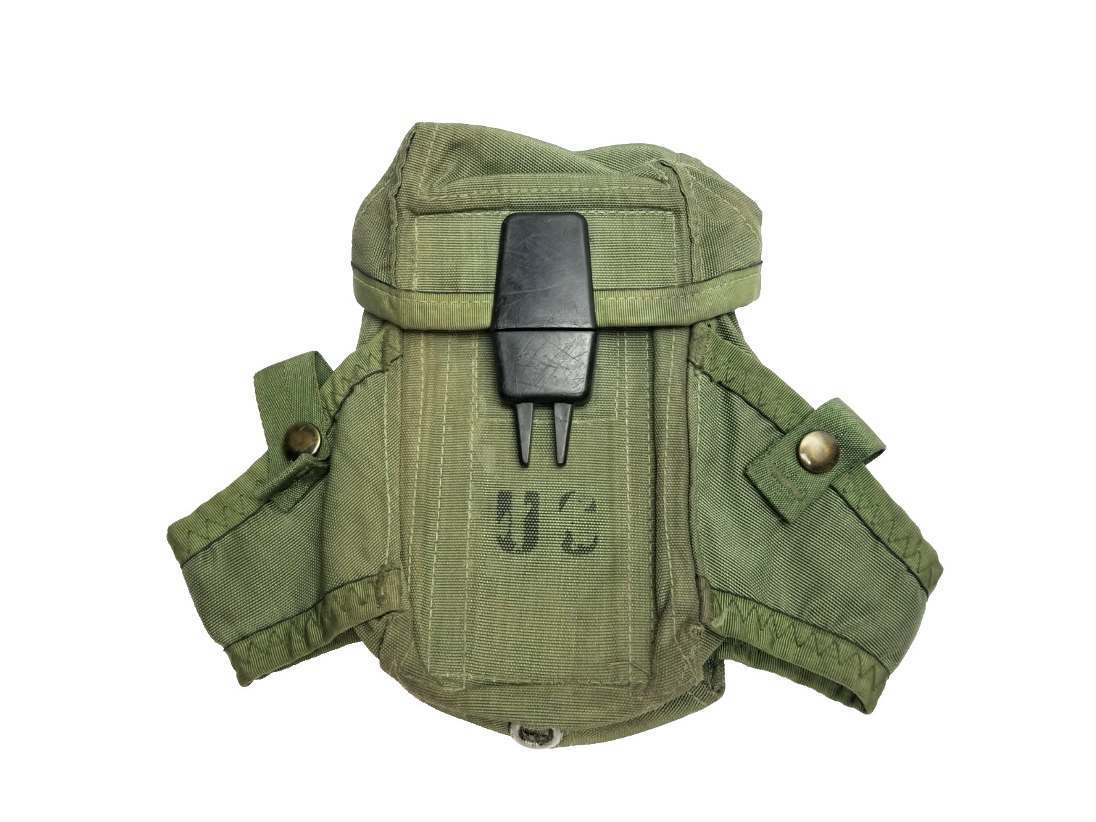 2 - US Military Alice Magazine Pouch LC1 Small Arms Ammo Case 30 LCI Mag Green