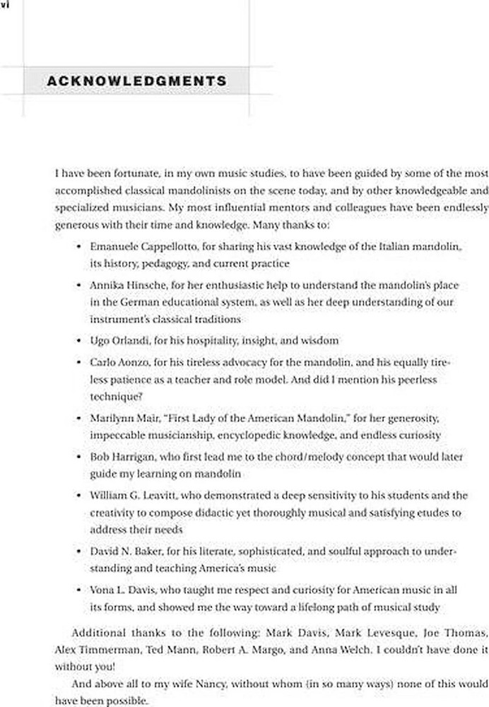 Exploring Classical Mandolin - Technique and Repertoire