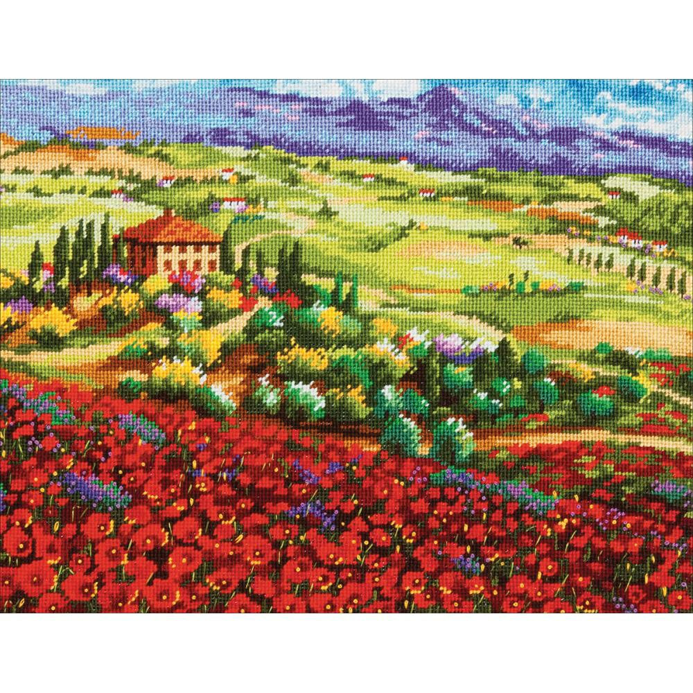 Dimensions Needlepoint Kit - Tuscan Poppies