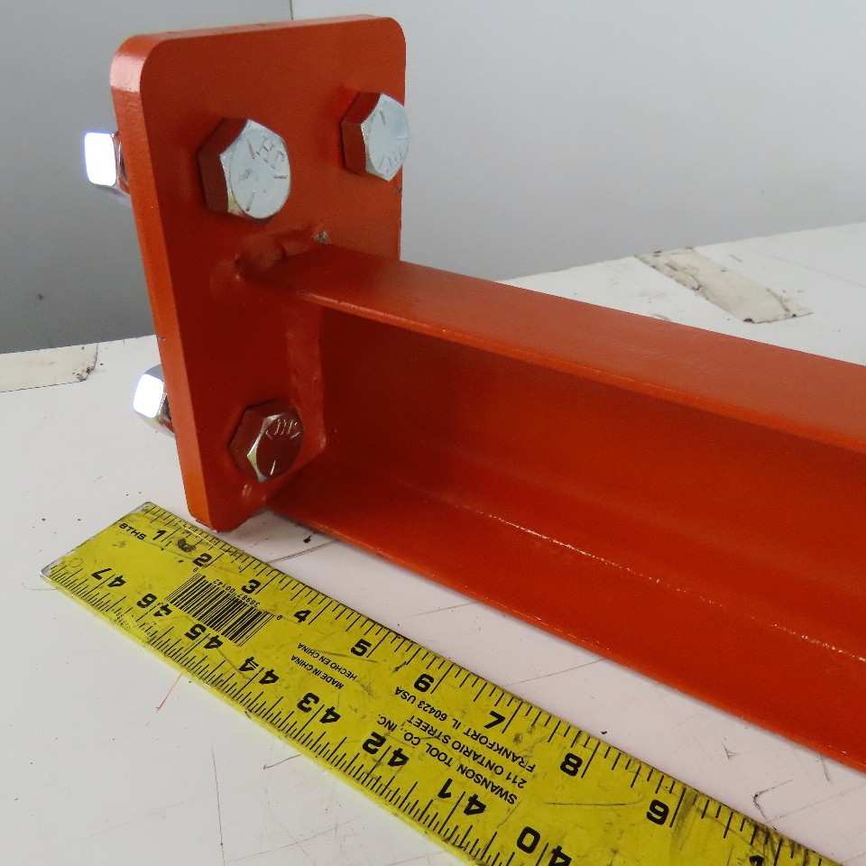 C4 X 4.5 X 48" Structural Cantilever Racking Straight Arms 1,600 Lbs Cap Bolt-on