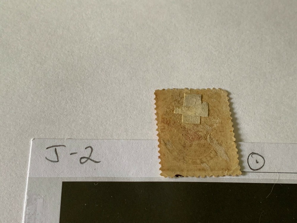 Fancy Cancel #J2 1879