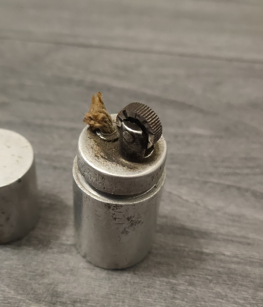 Vintage WW2 Cigarette Lighter Half Penny Farthing 1942