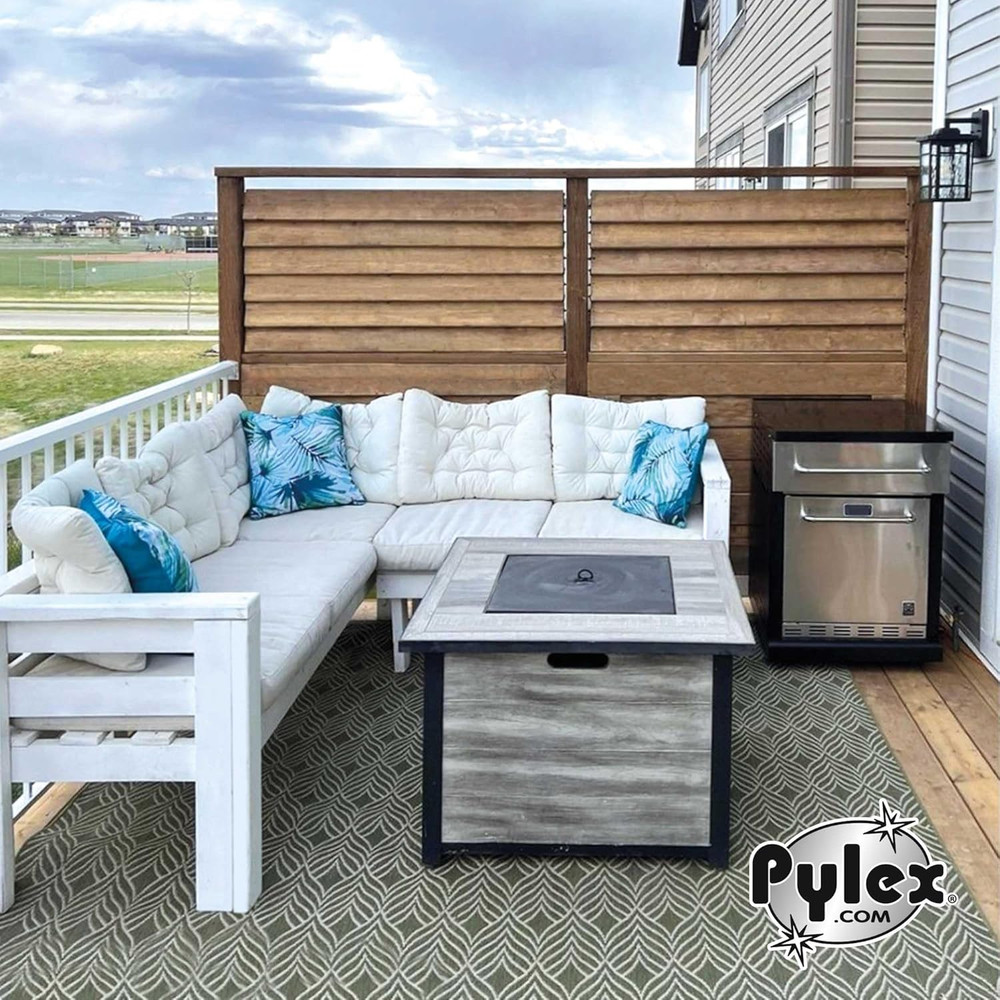 Pylex Deck Sunblind System 11060, Louvers Bracket Shutter Hardware Kit, up to 11