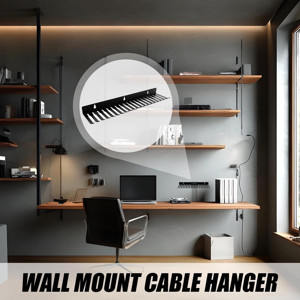 Cable Rack Wall Mountable Cable Hanger Organizer Wire Management Tool