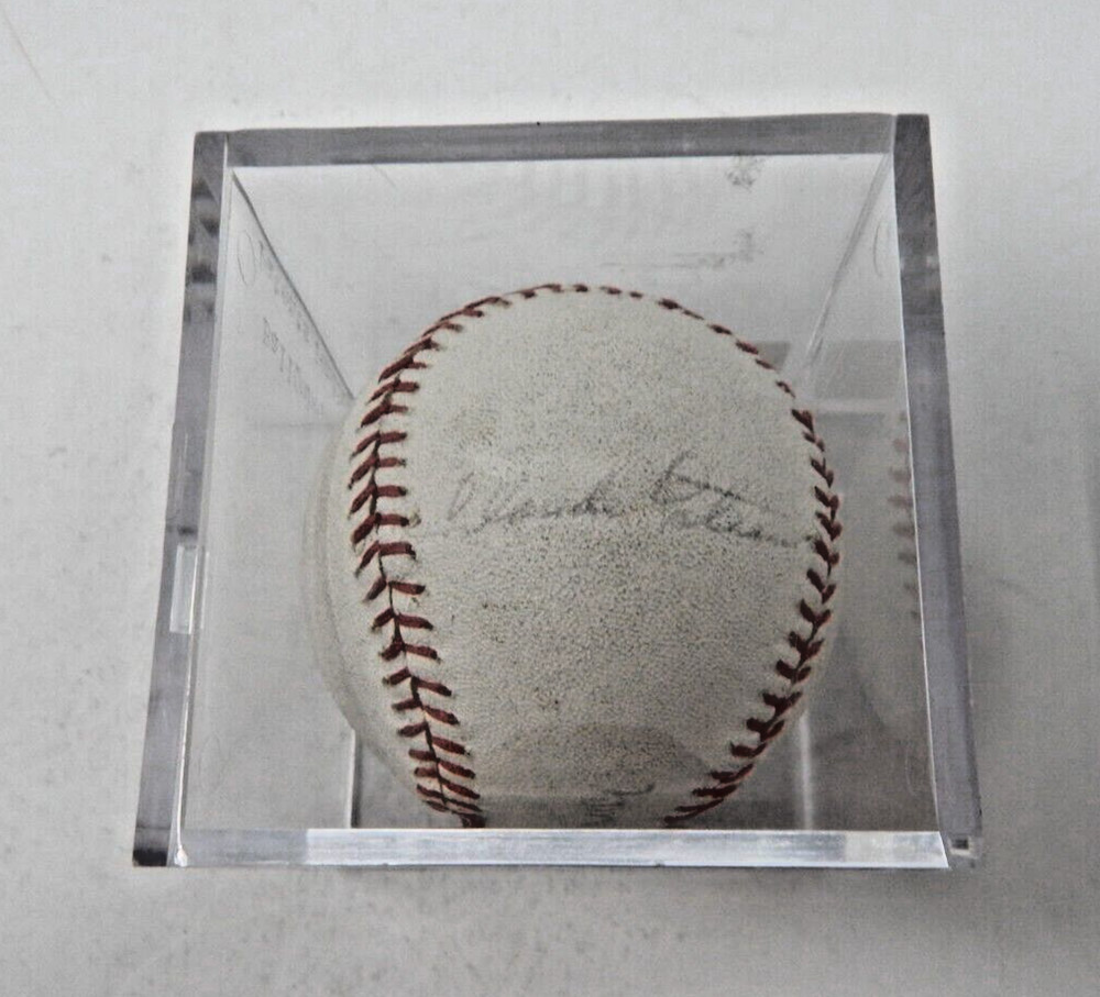 CHUCK TANNER PIRATES/BRAVES DECEASED SIGNED AUTOGRAPHED