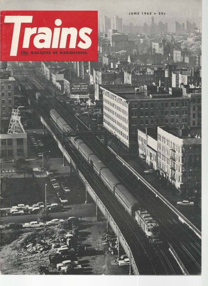 Trains Magazine   June 1963  **