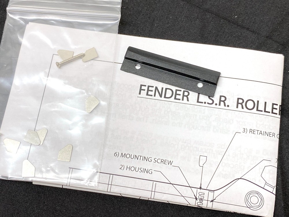 Genuine Fender LSR ROLLER NUT Assembly for Stratocaster Strat