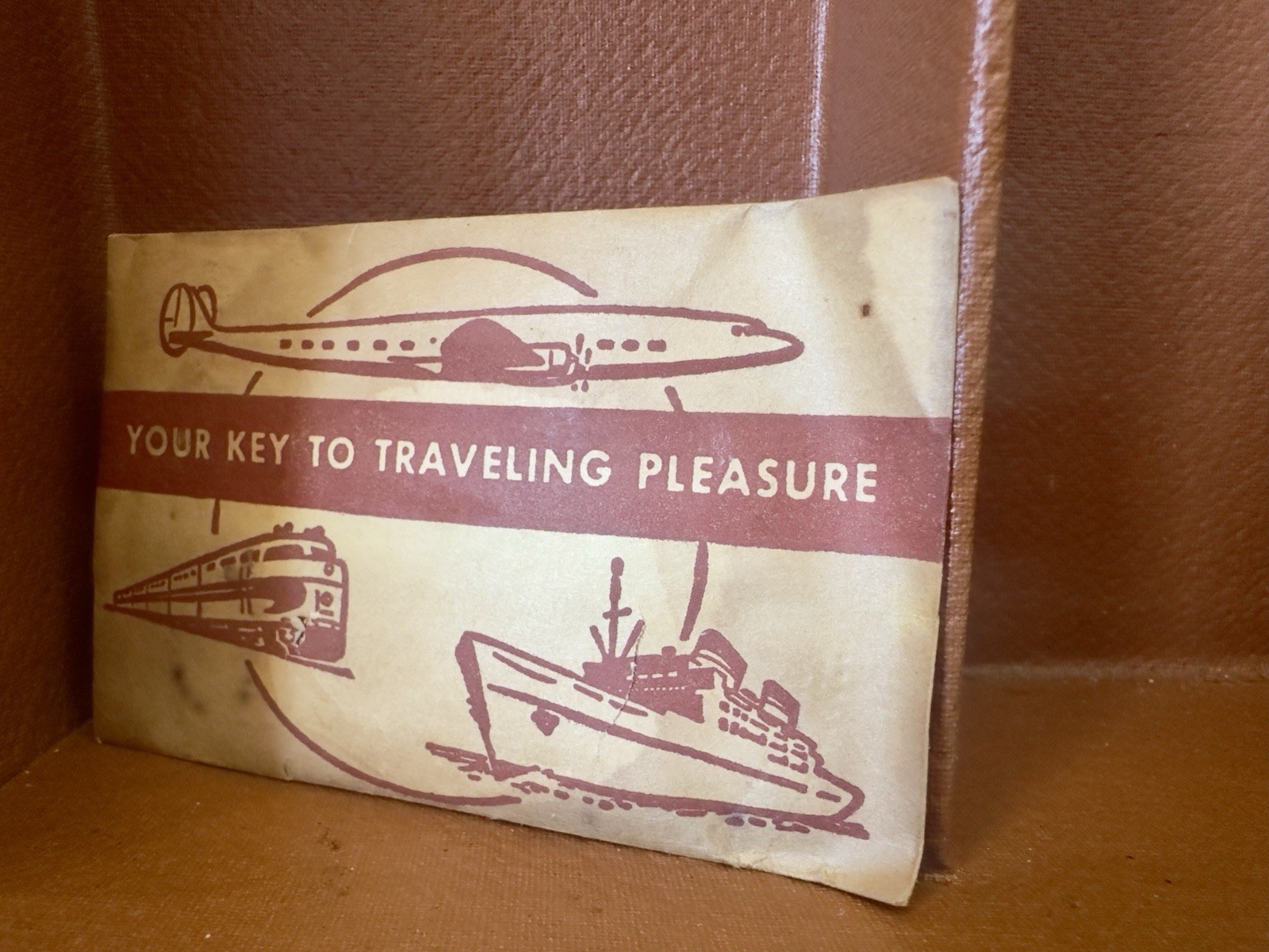 Vintage Trav-L-Bar Portable Cocktail Case • Complete With Barware & Key • MCM