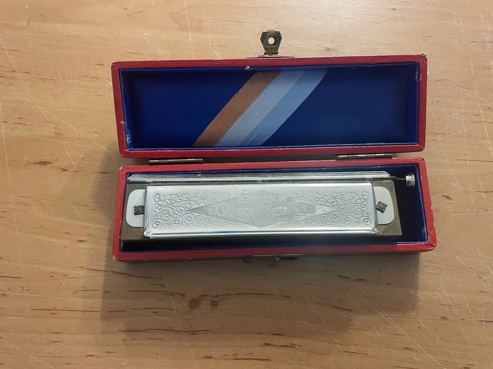 Vintage Super R Chromonica M. Hohner Harmonica