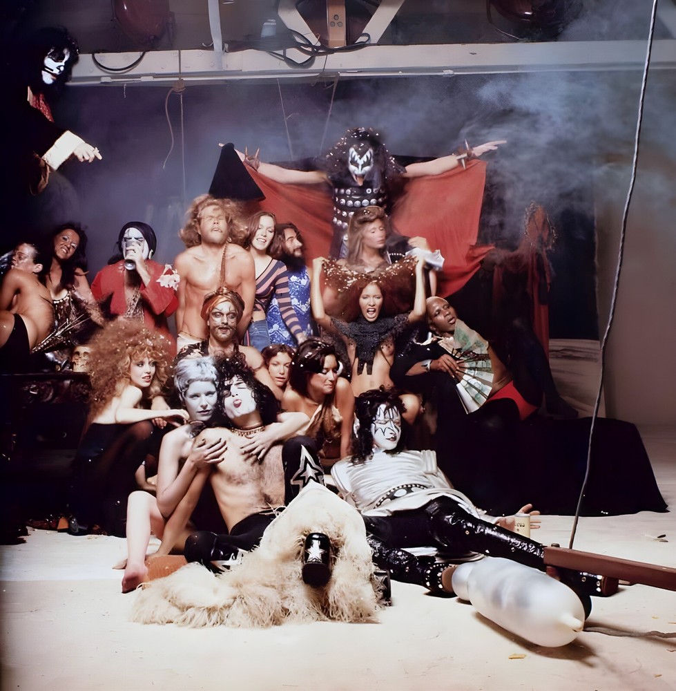 Kiss Hotter Than Hell Poster Infamous Photo Shoot