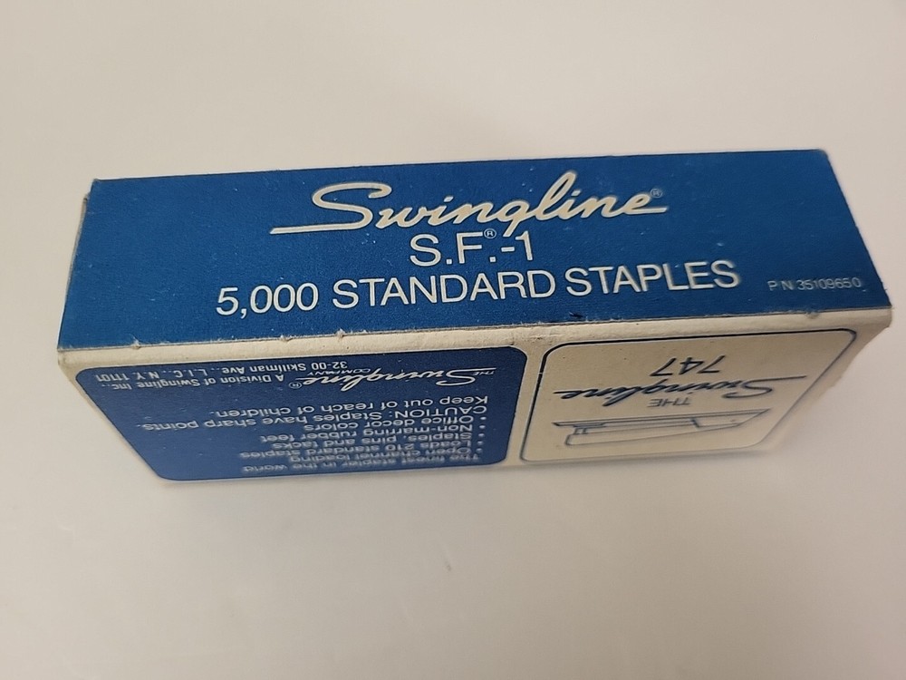 Swingline SF 1 Staples Open Box