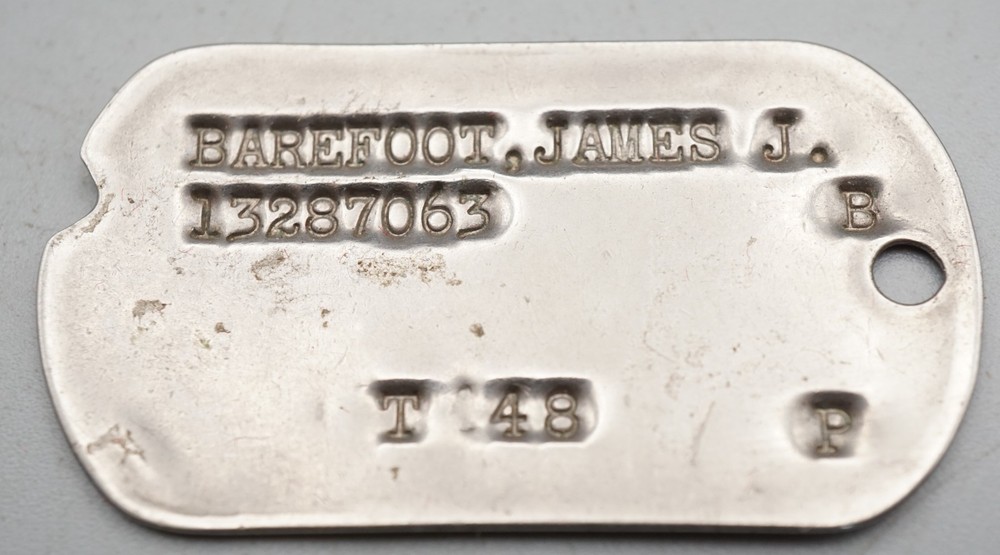 Post WWII - Korean War 1948 Army Dog Tag T 48
