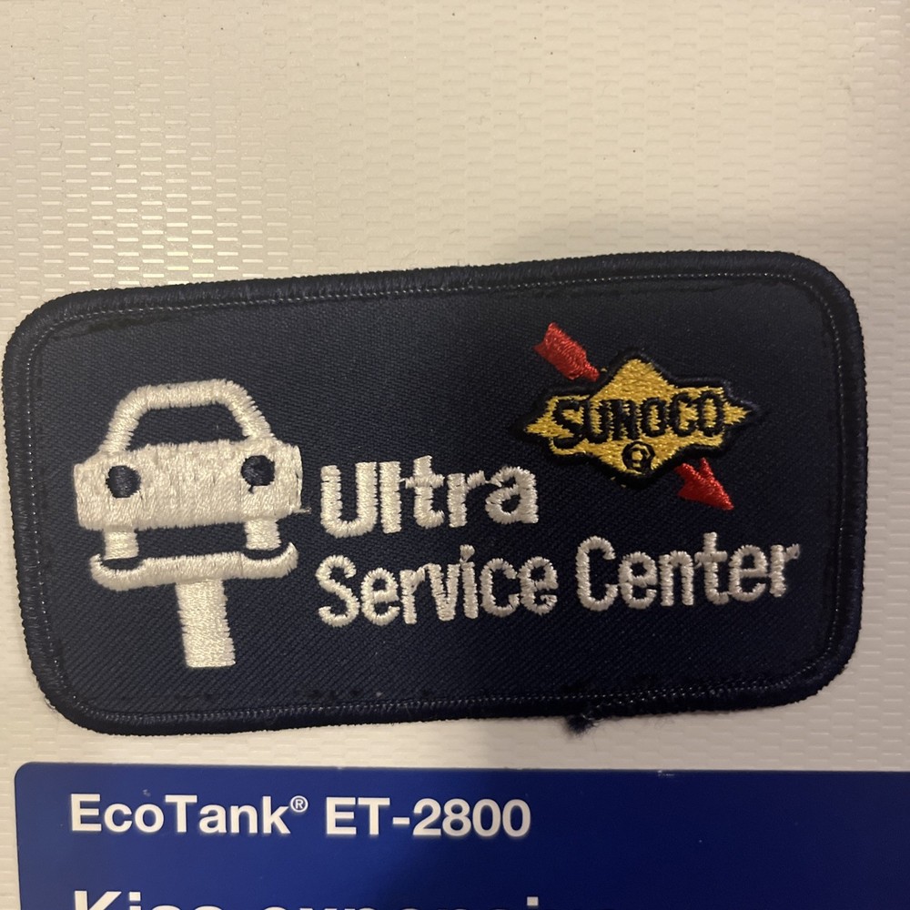 Sunoco service center patch vintage
