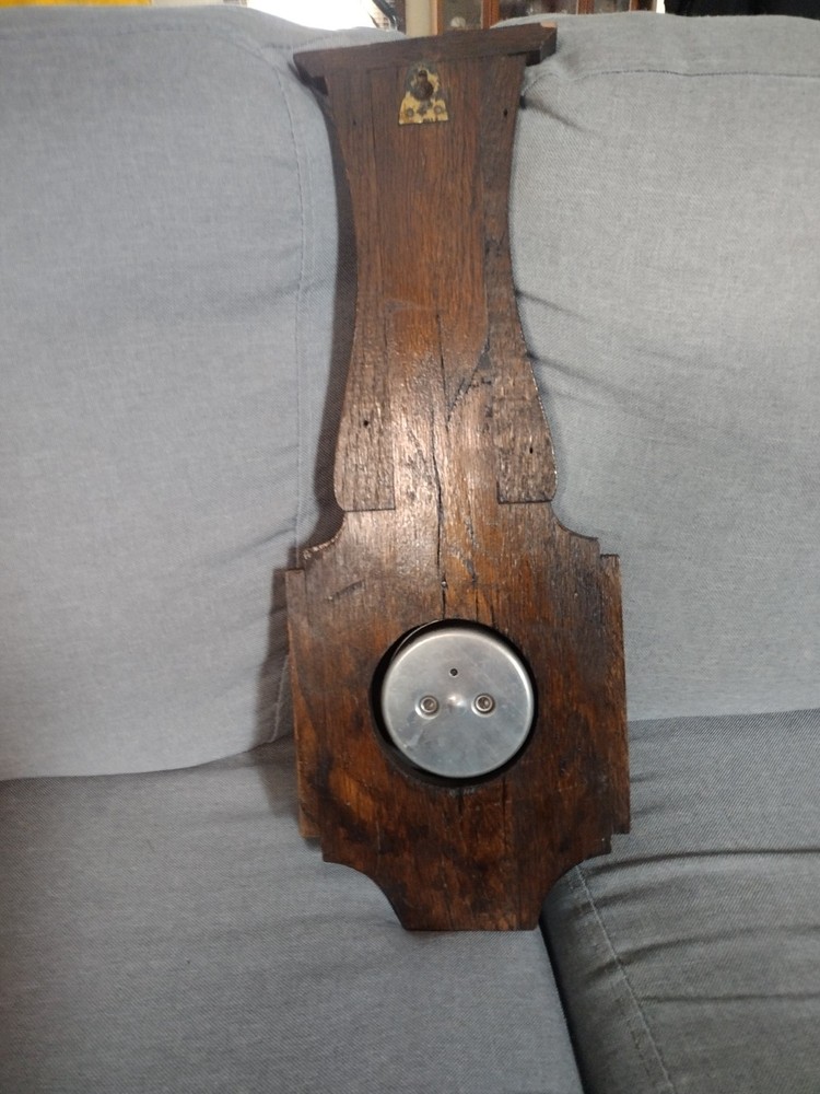 Vintage British Barometer - Missing Thermometer