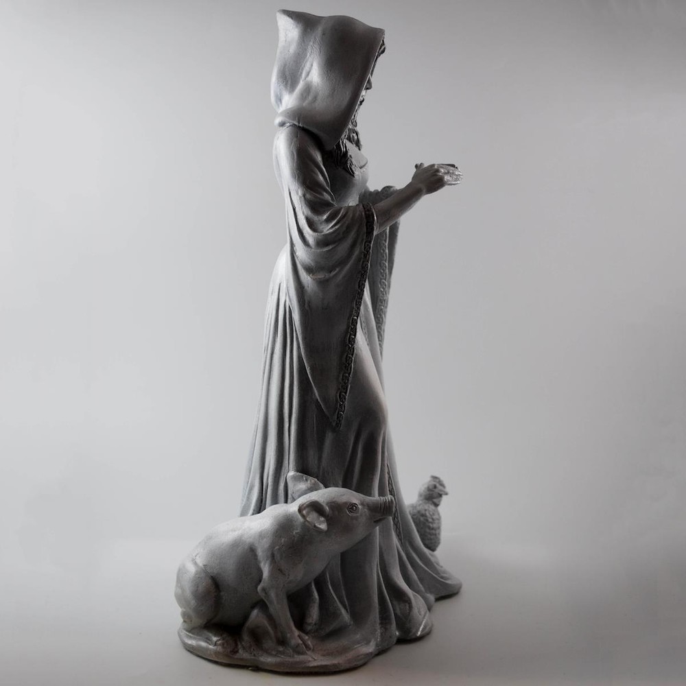 Cerridwen - Hand cast statue