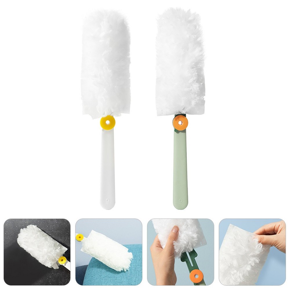 2pcs Removal Dusters Dusters Cleaning Supplies Rotating Dust Dusting