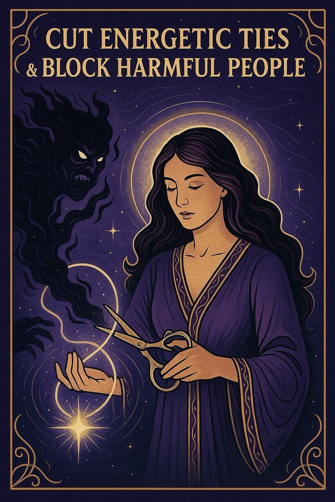 🧿 Cut Energetic Ties & Block Harmful People – Custom Spellwork by Expert ✂️✨