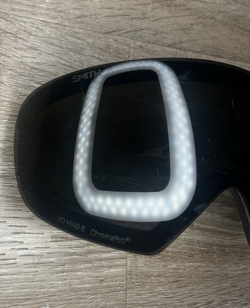 Smith I/O MAG S ChromaPop Replacement Lens ONLY Black Read Description