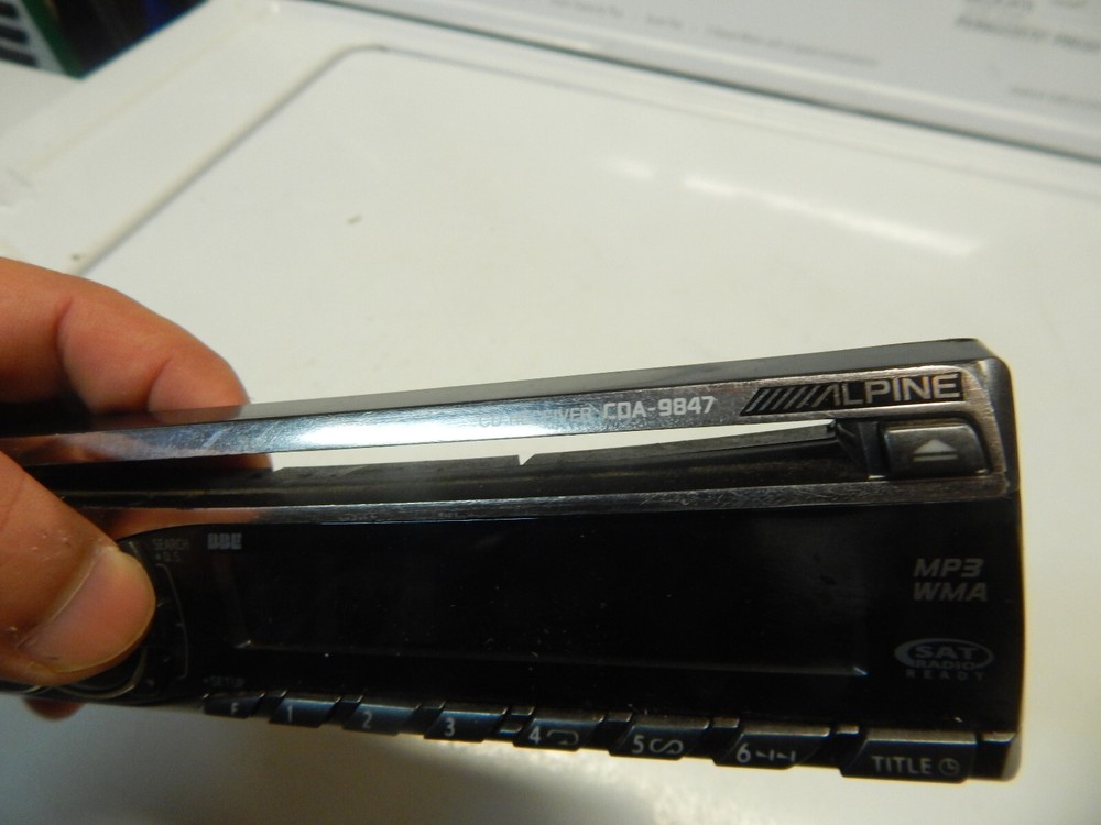 Alpine CDA-9847 Face plate only
