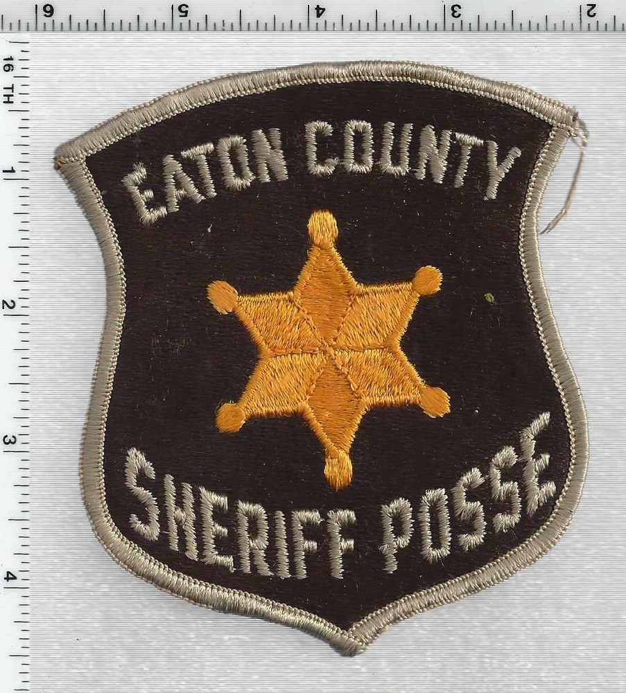 Eaton County Sheriff's Posse (Michigan) 1st Issue Shoulder Patch