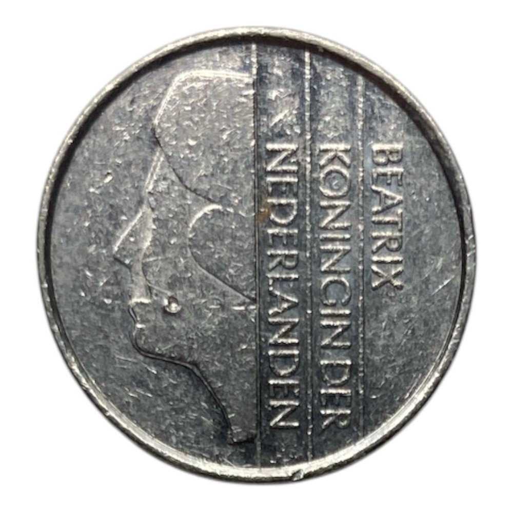 1984 Netherlands 25 Cents Coin - KM# 204