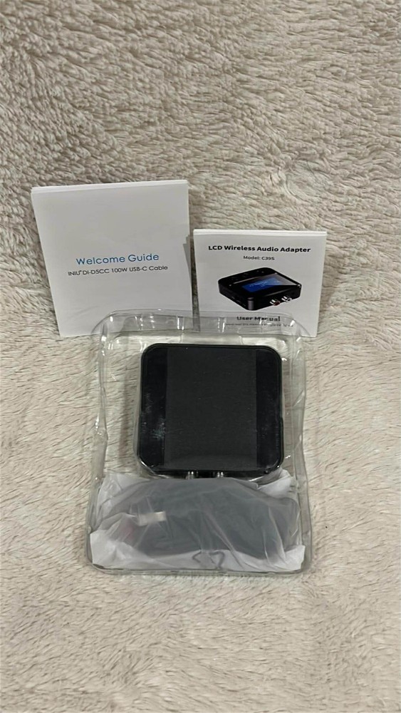 LCD Wireless Audio Adapter C395 - Receiver Transmitter v5.4