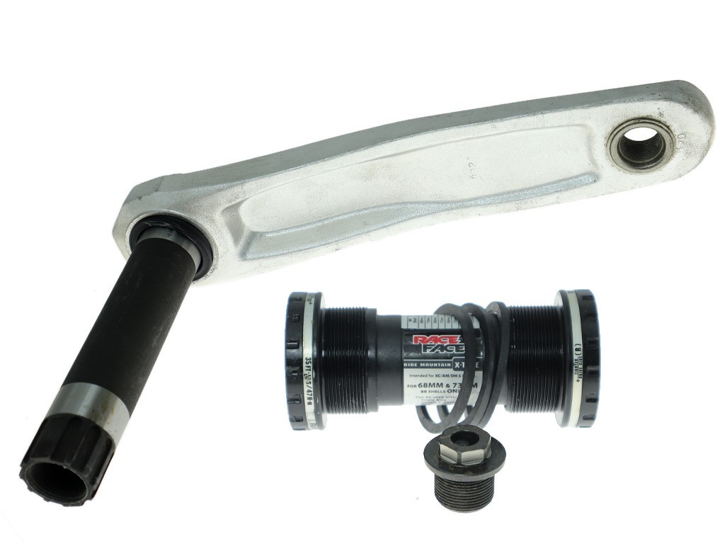 Race Face EVOLVE DH 9 Speed X-Type Single Crankset 40t w/BB 170mm Silver