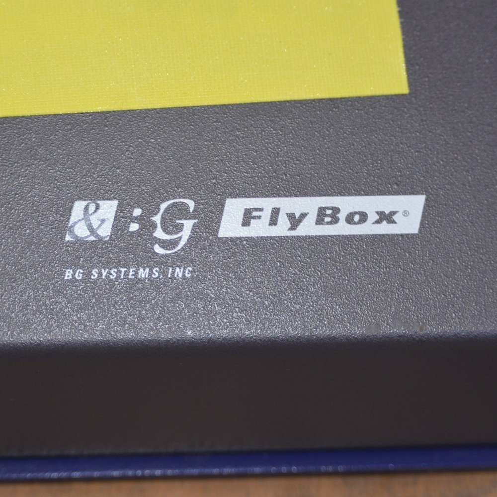 BG Systems FlyBox LV824 Joystick Mouse Controller Box Flight Simulator RS-232