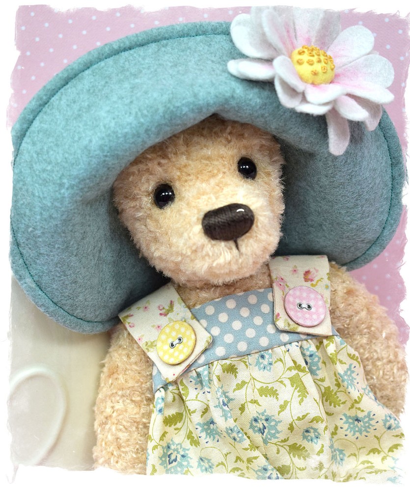 DELORES BEAR - Sewing Craft PATTERN - Jointed Bear Pattern