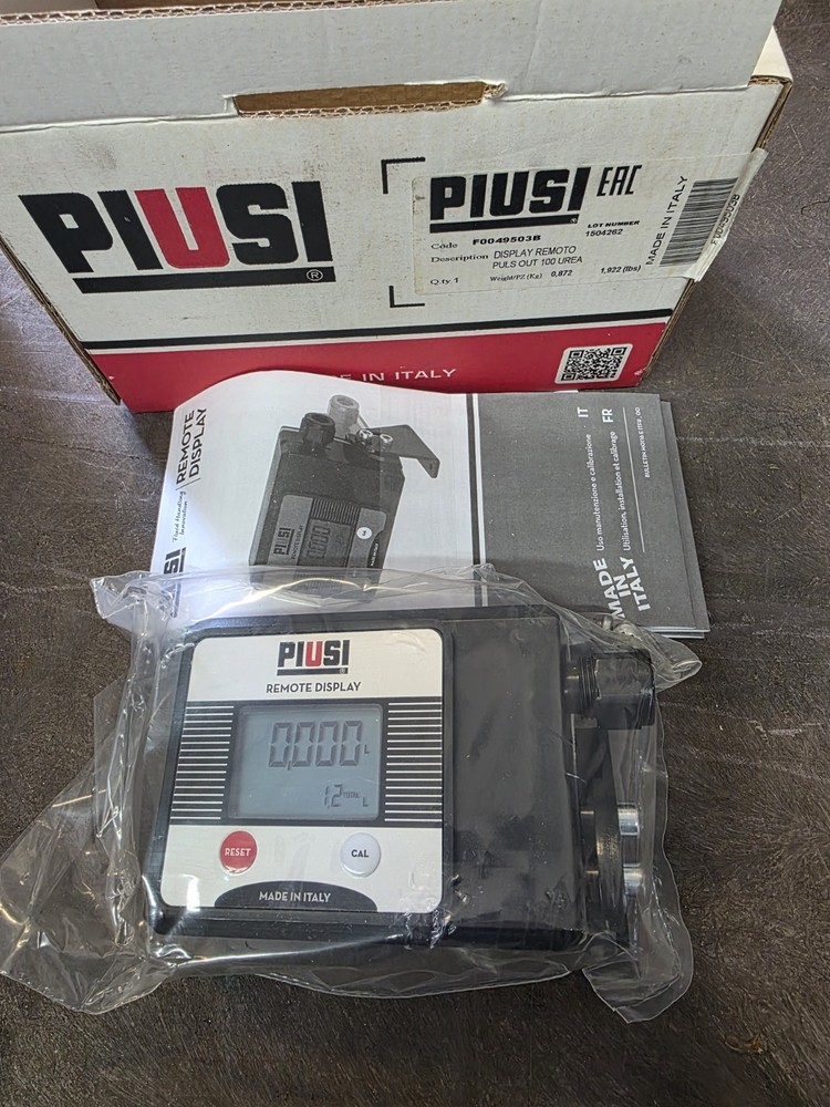 Piusi F0049503B Remote Display With Pulse Out