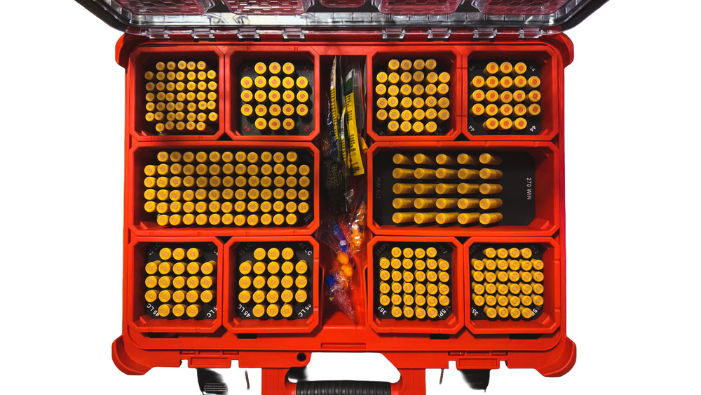 Milwaukee Packout Compact ammo inserts.