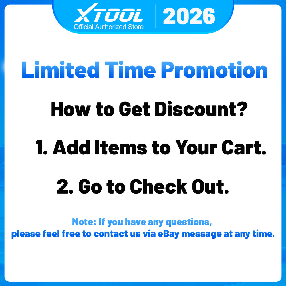 XTOOL A30D V2.0 Bluetooth Full System Diagnostic Tool OBD2 Scanner Bidirectional