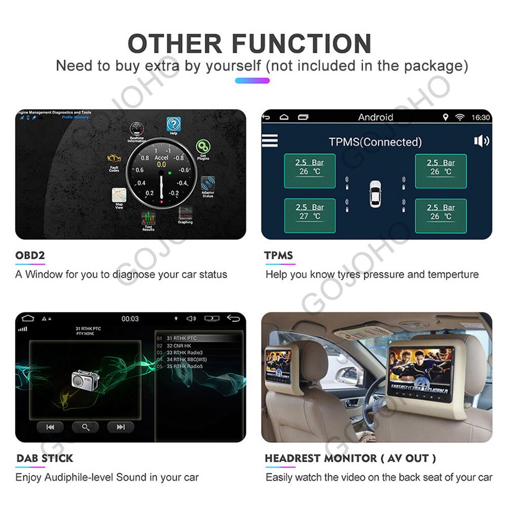 For 2013-2017 Honda Civic Radio Apple CarPlay Android 13 Car Stereo Touch Screen