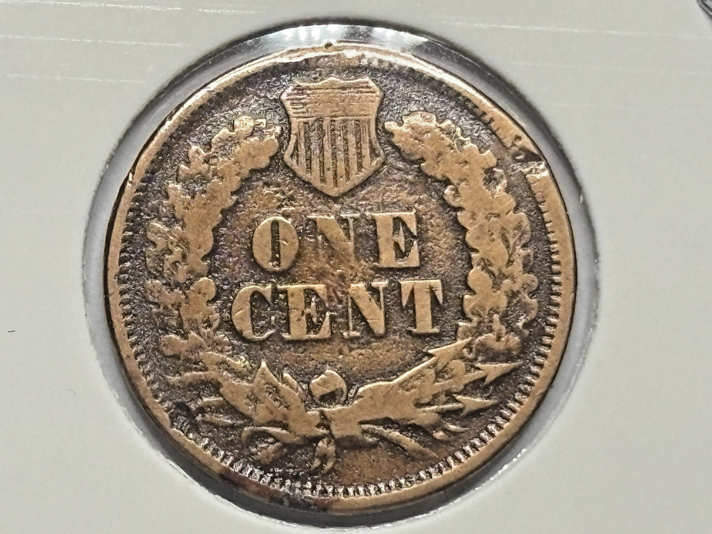 1868 Indian Head One Cent - Semi Key Date - Better Condition