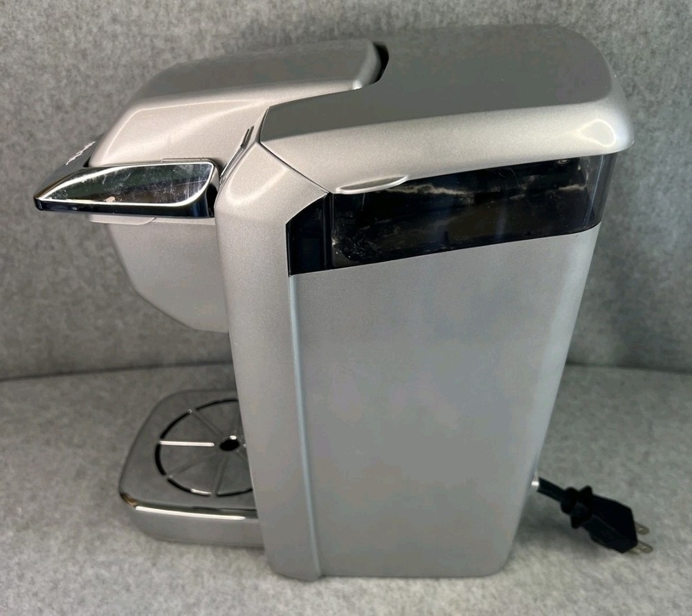 Keurig K10 Mini plus Coffee Maker Brewing System Gray Clean Tested & Working