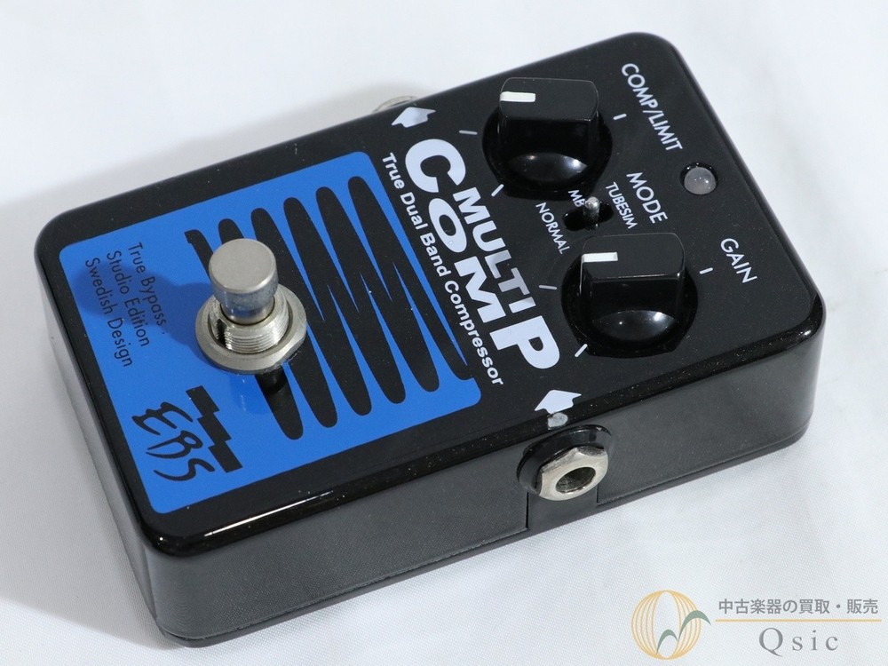 EBS Multicomp Studio Edition Bass Compressor Pedal Used