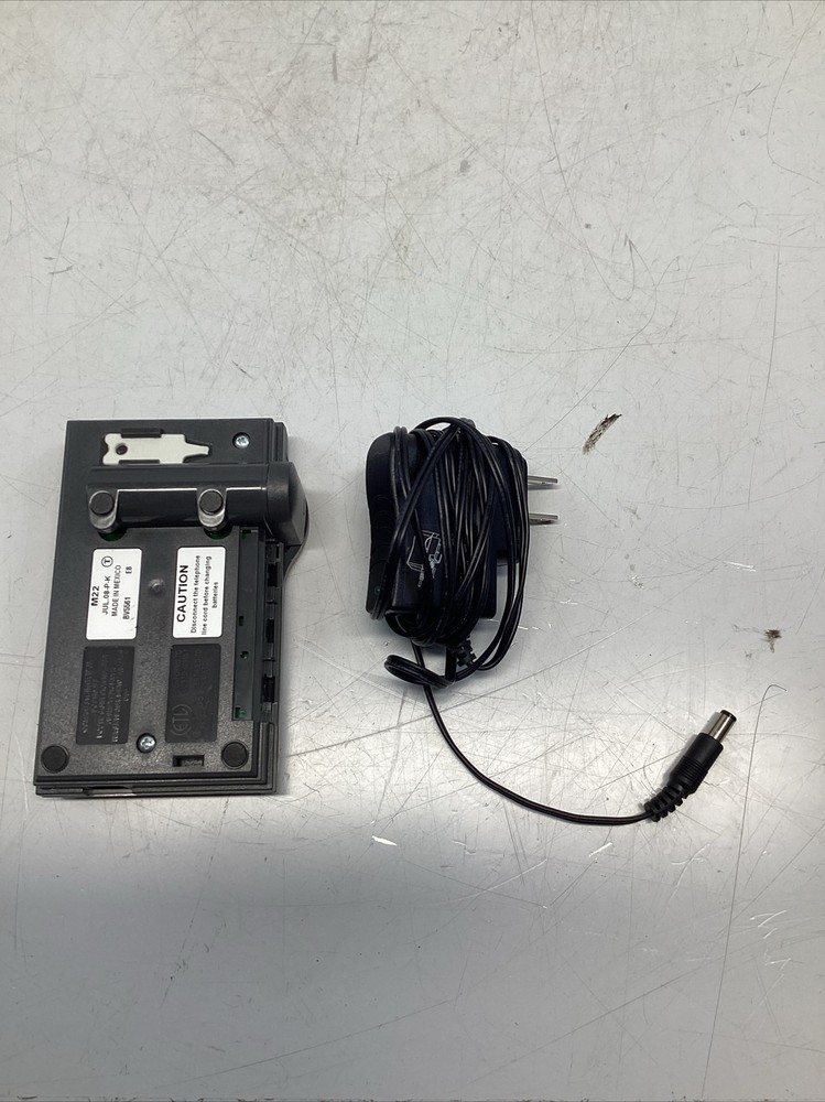 Plantronics M22 Amplifier Base Unit And Plug Only UNTESTED