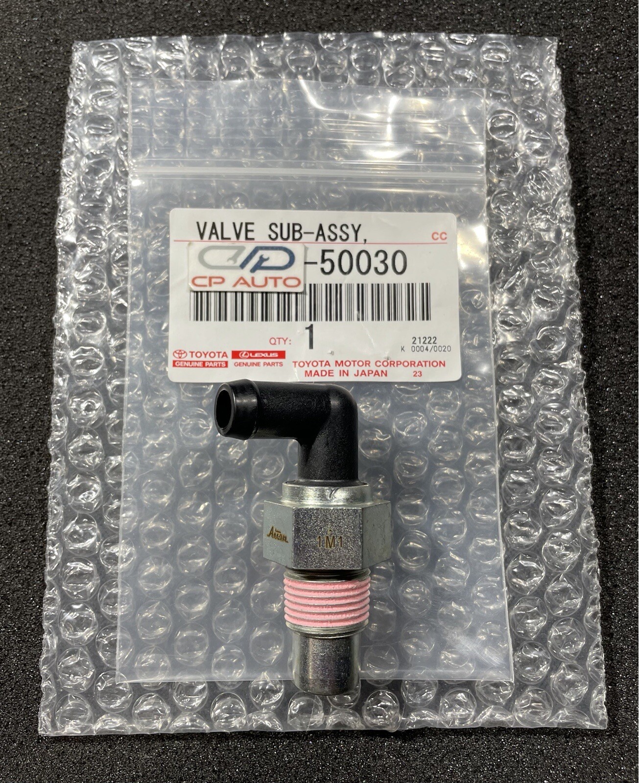 03 - 09 TOYOTA TUNDRA 4.7L V8 VENTILATION VENT VALVE PCV VALVE OEM NEW