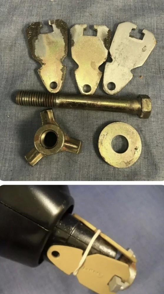 Vintage Duncan Parking Meter Mount Bolt & Nut Assembly