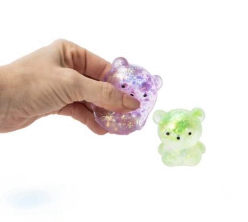 ORB Sugar Swaps Glitter Squishy Bears Scented Stretch Fidget Toy
