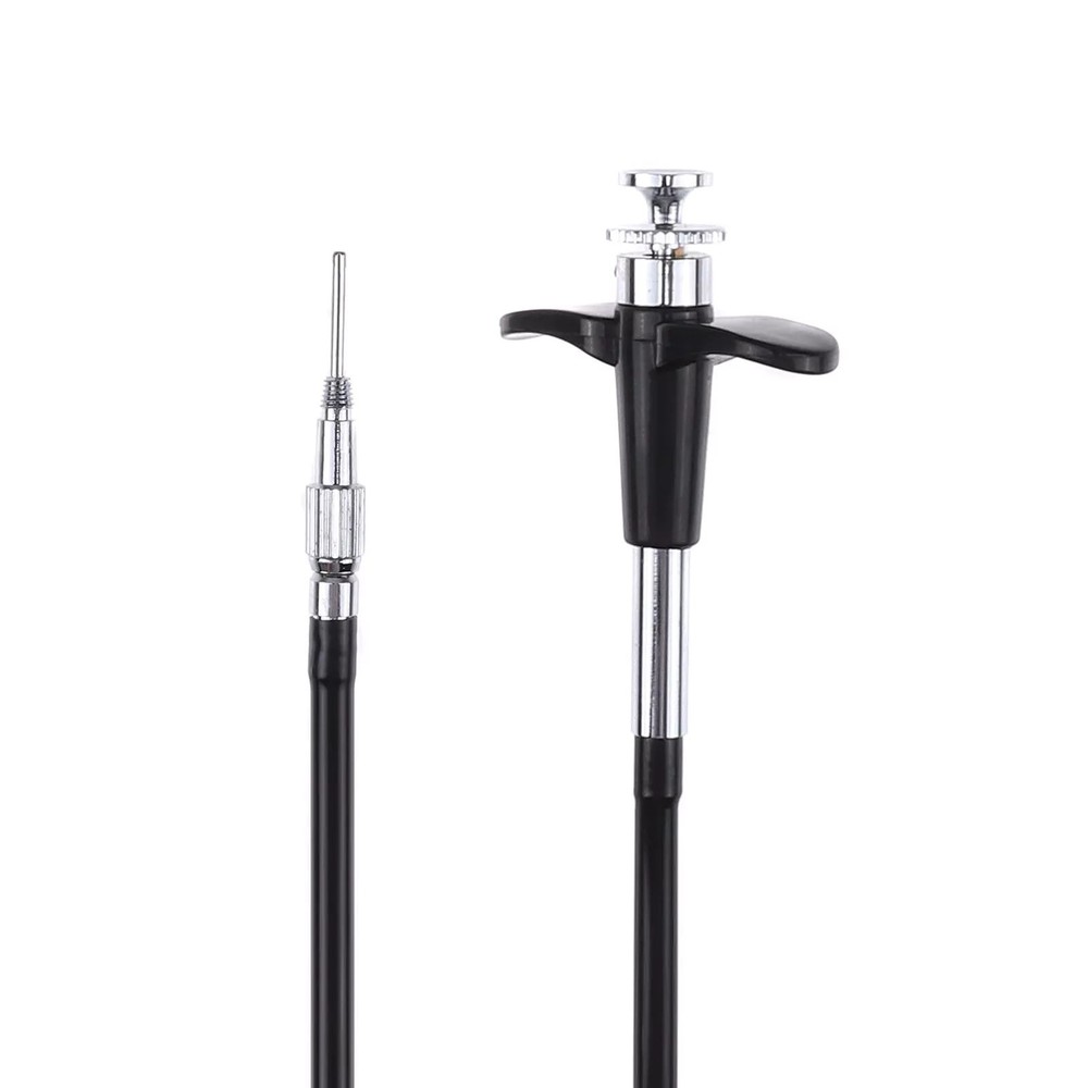 Stability Center Locking Cord Shutter Release Cable Auto Lock Camera Photo 100cm