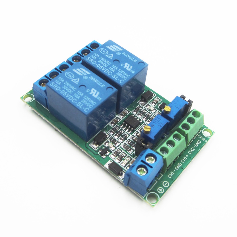 Unique DC 5V 2-Channel Voltage Comparator Precise LM393 Board Module