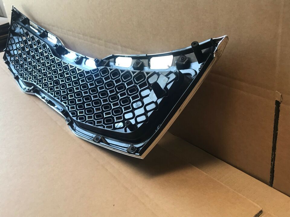 Front Upper Bumper Grille Chrome Honeycomb Grill For 2011-2012 2013 Kia Optima