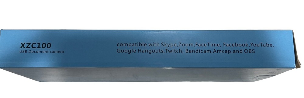 Thustand XZC100 Document Camera USB 8MP WINDOWS, MaxOS, Linux, Or ChromeOS