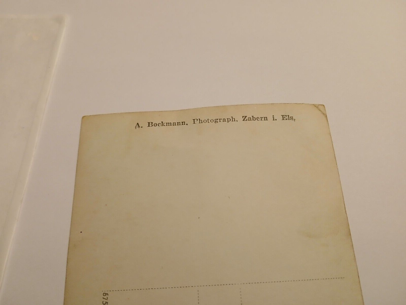 ANTIQUE WW1 GERMAN CAVALRYMAN POST CARD.