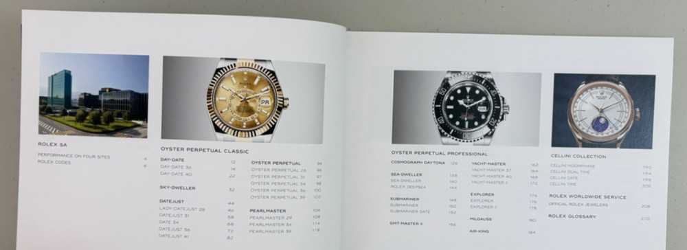 Rolex Watch Catalog Hardcover 2017