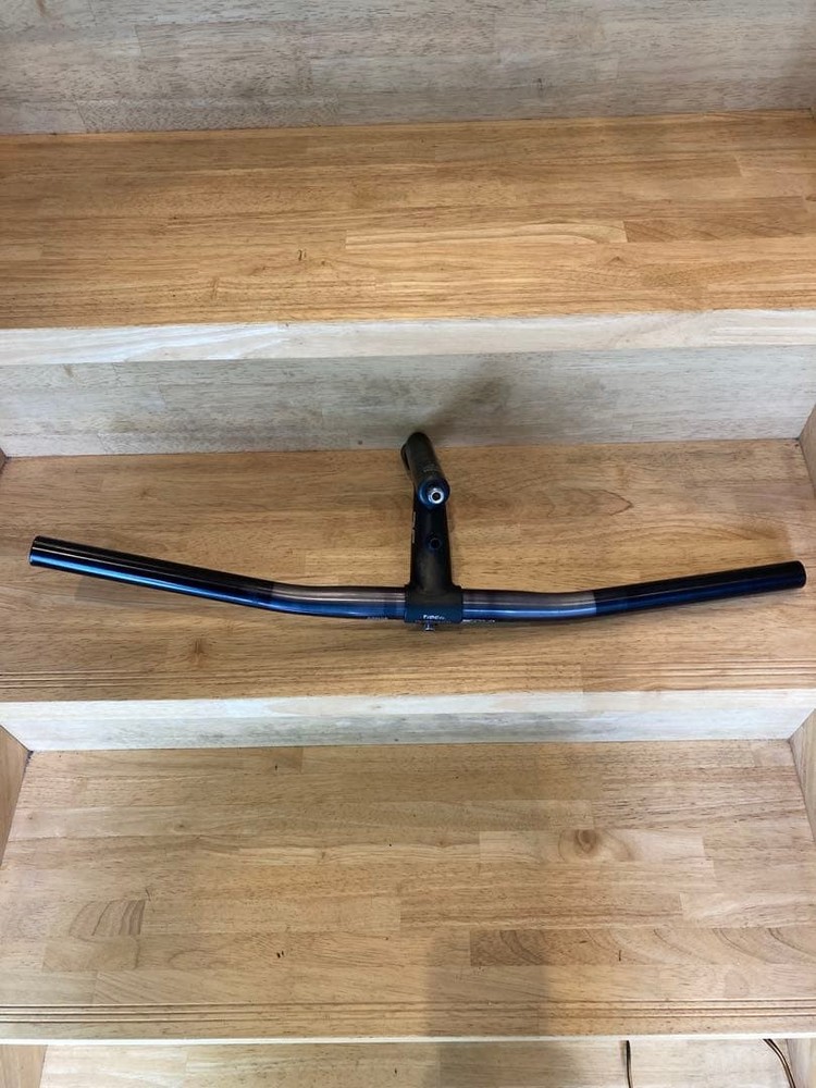 oldmtb Tioga t-bone threaded stem Sakae flat bar set OS