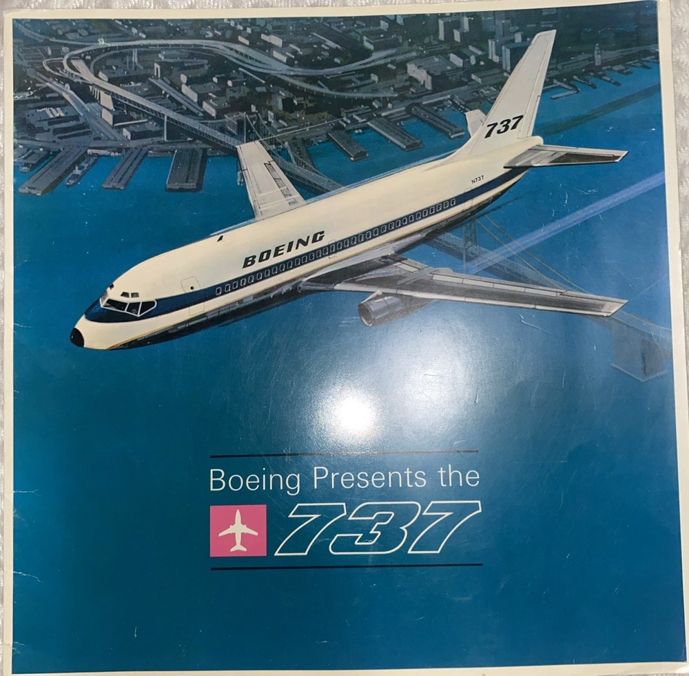 Boeing Presents the 737 Brochure 1965