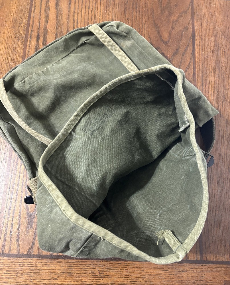 ORIGINAL USMC M1941 LOWER PACK P41 - TRANSITIONAL COLORS - KHAKI & OD GREEN